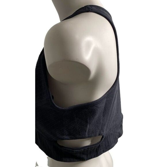 All In Motion Active Sports Bra Women's XXL 2XL Gray Wicking Racerback Stretch - Picture 6 of 15